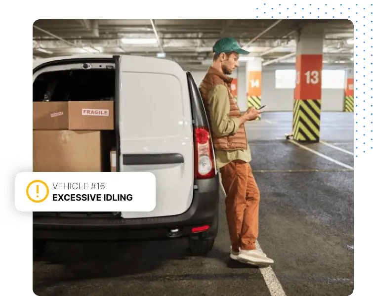 Excessive Idling Alert Example